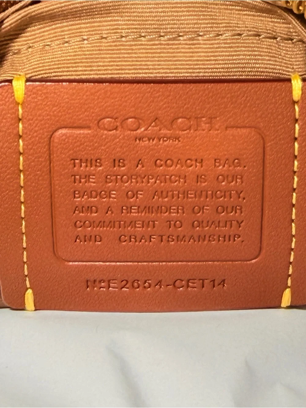 Coach Teri Shoulder Bag In Signature Beaded Satin brown / gold NWT